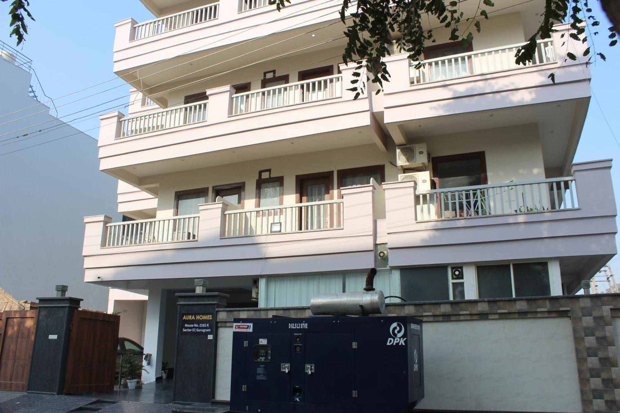 Aura Luxury Studio I Couple Friendly I Near Golf Course Road, Sector 57, Gurgaon Zewnętrze zdjęcie