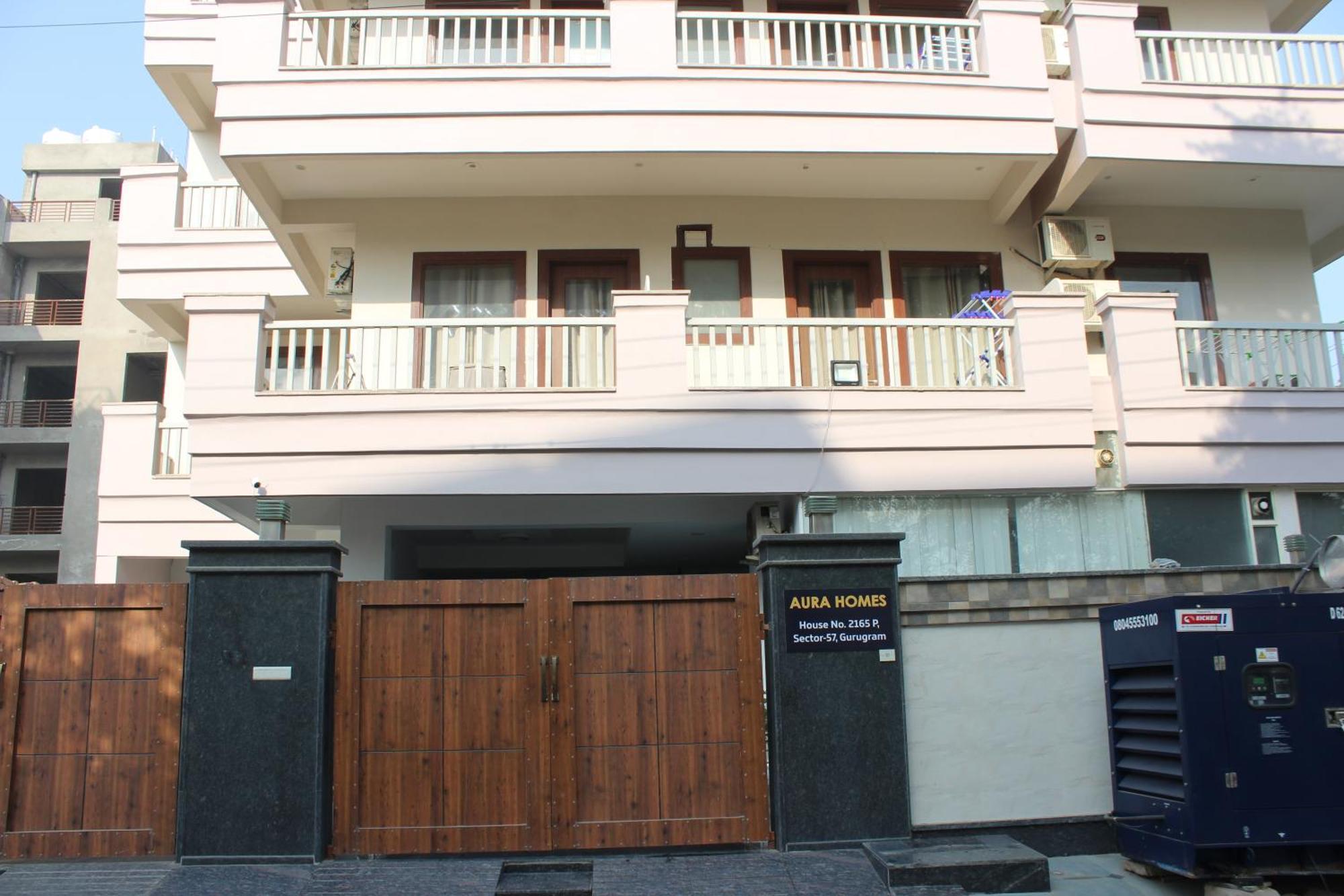 Aura Luxury Studio I Couple Friendly I Near Golf Course Road, Sector 57, Gurgaon Zewnętrze zdjęcie