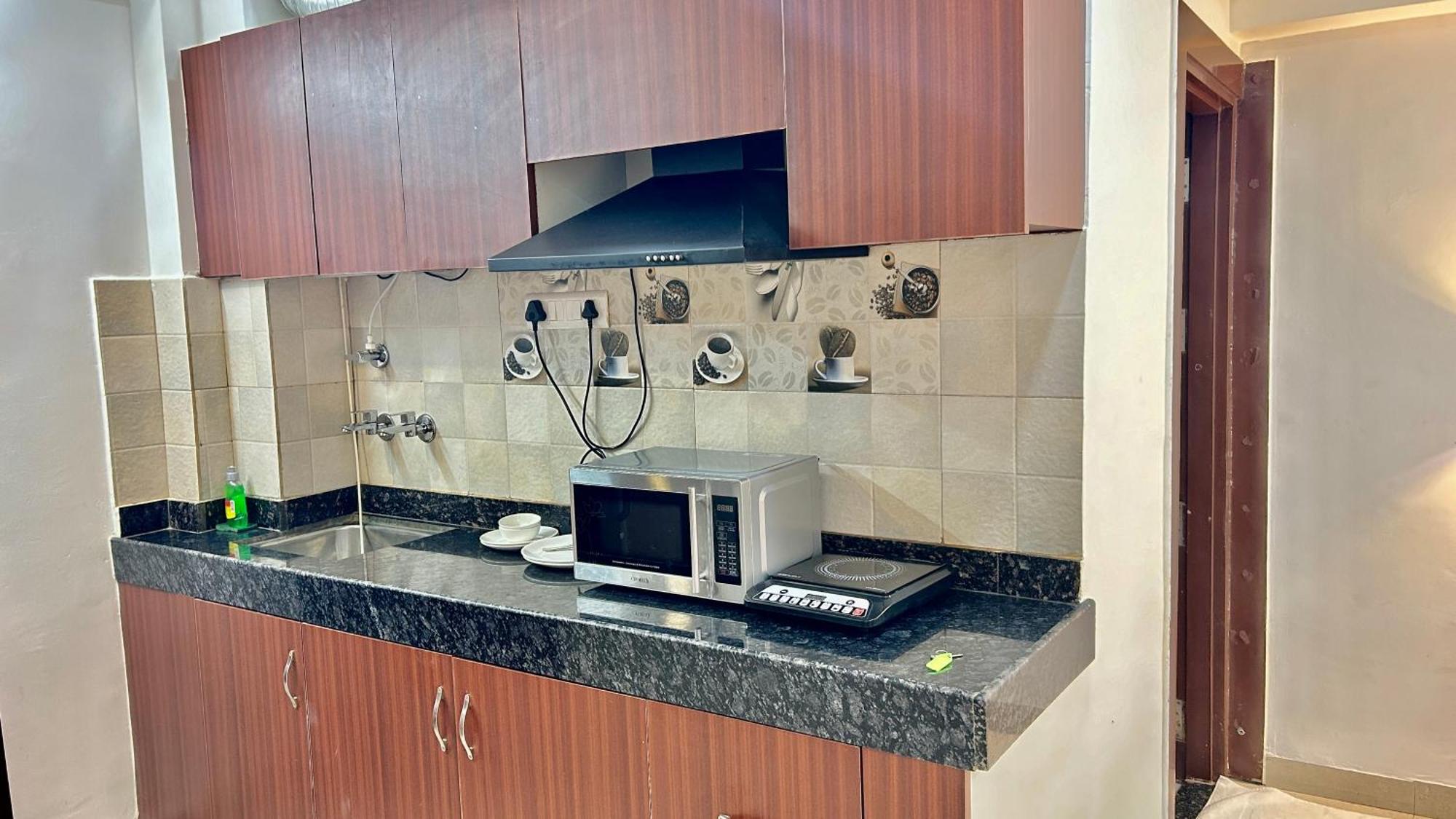 Aura Luxury Studio I Couple Friendly I Near Golf Course Road, Sector 57, Gurgaon Zewnętrze zdjęcie